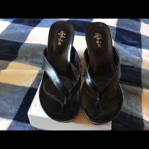 Style & Co. Black Sandal, NWOT